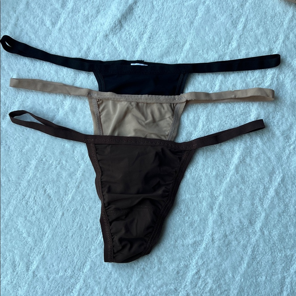 (3)Hanky Panky Breathe G- Strings